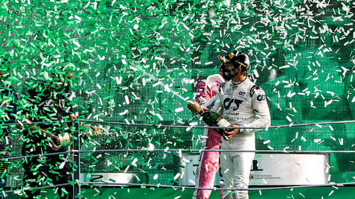 Gasly didn’t have to travel far to pick up his first F1 win, at Monza in 2020.